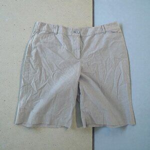 TALBOTS Light Blue Bermuda Shorts Size 14